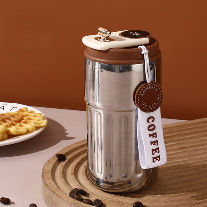 Stainless Steel Coffee Tumbler – Keep Your Coffee Hot in Style
