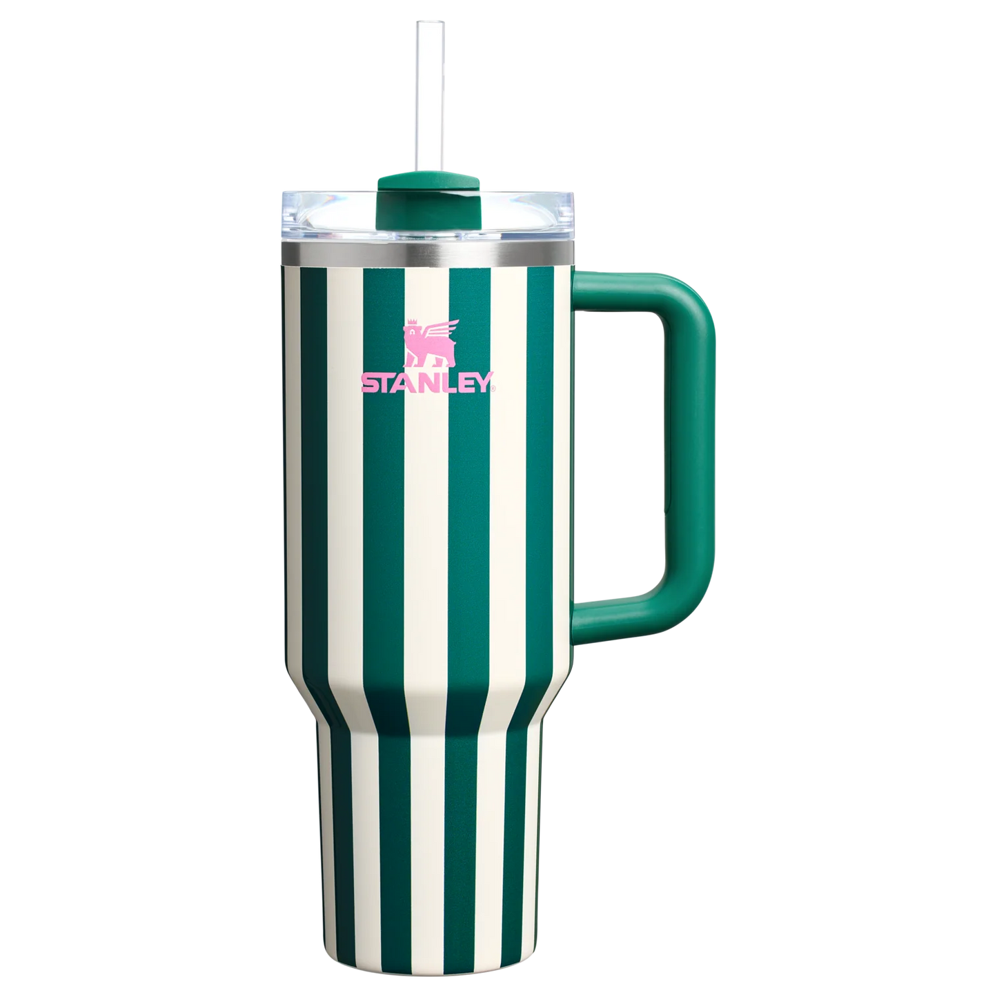 STANELY 40oz STRIPES VACCUME TUMBLER THERMOS FOR LONG TIME COLD AND HOT WATER